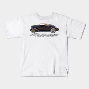 1936 Ford Roadster Model 68 Convertible Kids T-Shirt